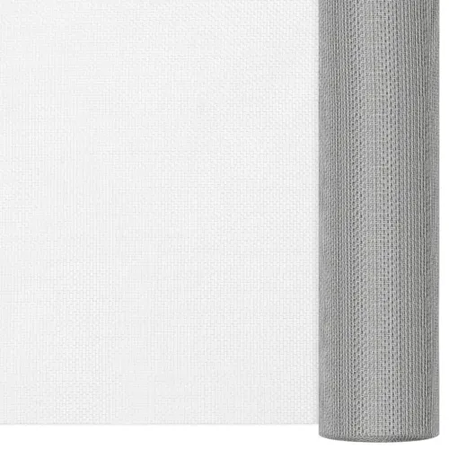 Mrežasti zaslon od nehrđajućeg čelika 112 x 500 cm srebrni - 112 x 500 cm Nehrđajući čelik 202 Cijena