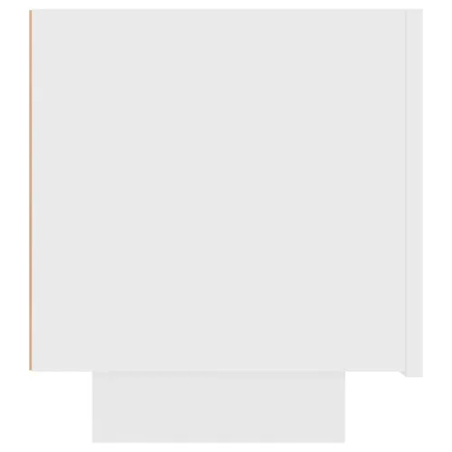 Noćni ormarić bijeli 100 x 35 x 40 cm od konstruiranog drva - Bijela 1 Cijena