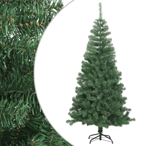 Umjetno božićno drvce sa stalkom 120 cm 230 grana - Zelena 120 cm Cijena