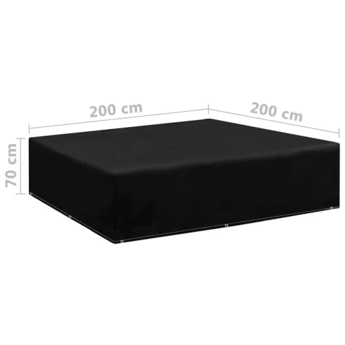 Navlake za vrtni namještaj s 8 ušica 2 kom 200 x 200 x 70 cm - 200 x 200 x 70 cm 2 Cijena