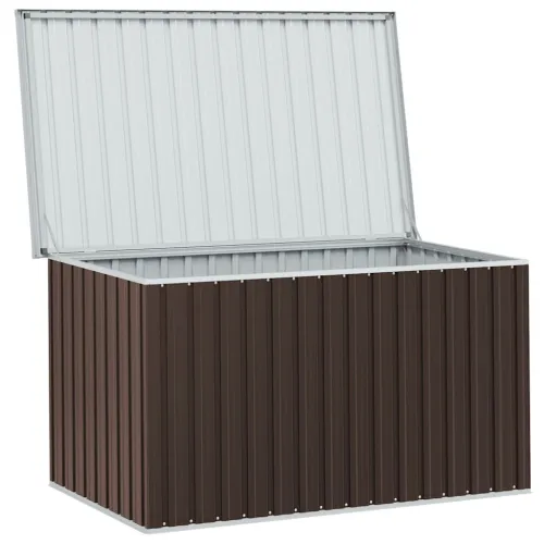 Vrtna kutija za pohranu smeđa 171 x 99 x 93 cm - Smeđa 171 x 99 x 93 cm Smeđa 171 x 99 x 93 cm Cijena