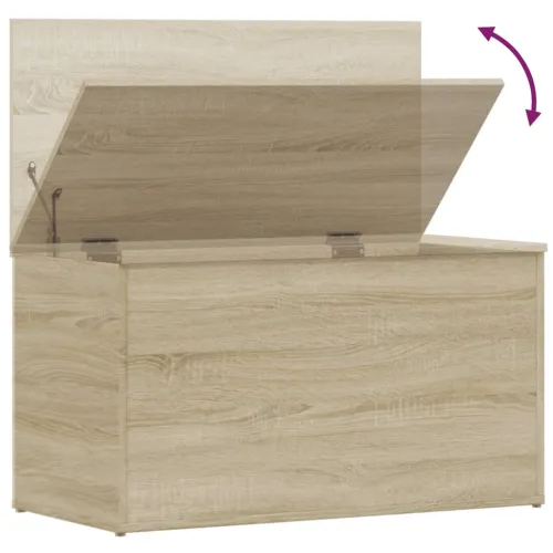 Škrinja za pohranu boja hrasta 84x42x46 cm konstruirano drvo - Sonoma hrast 84 x 42 x 46 cm Cijena