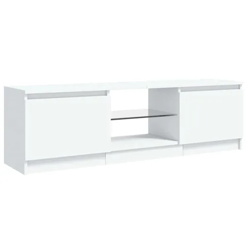 TV ormarić s LED svjetlima bijeli 120 x 30 x 36 cm - Bijela 120 x 30 x 36 cm 1 Cijena