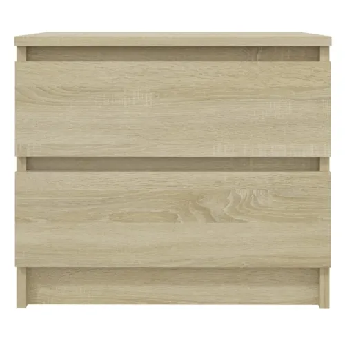 Noćni ormarić boja hrasta 50 x 39 x 43,5 cm konstruirano drvo - sonoma hrast 1 Sonoma hrast 1 Cijena