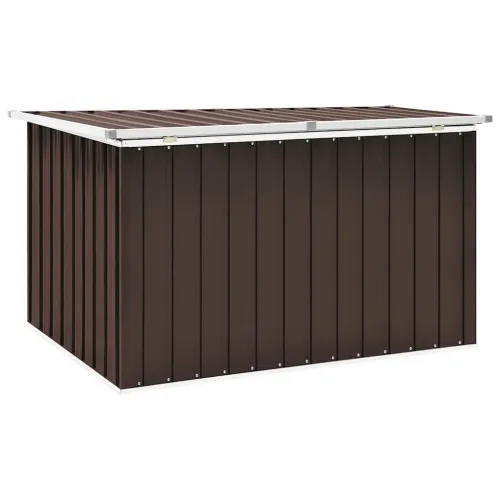 Vrtna kutija za pohranu smeđa 149 x 99 x 93 cm - Smeđa 149 x 99 x 93 cm Smeđa 149 x 99 x 93 cm Cijena