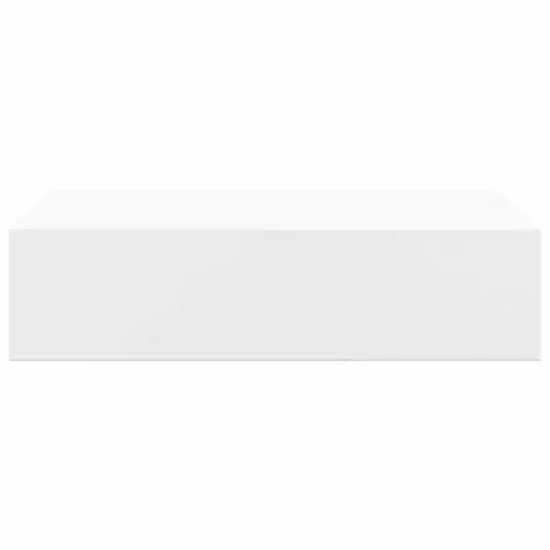 Zidne police s ladicom 2 kom bijele 40 x 23,5 x 10 cm MDF - Bijela 40 x 23.5 x 10 cm 2 Cijena