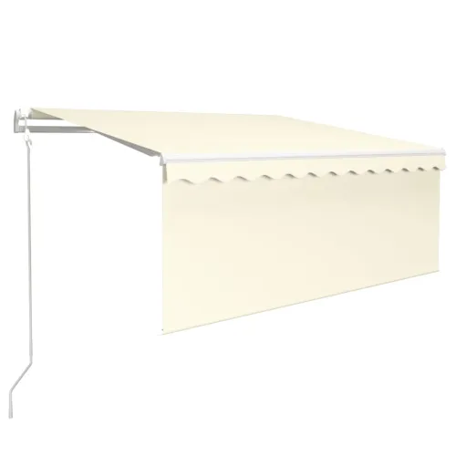 Automatska tenda s roletom i senzorom LED 3,5 x 2,5 m krem - Krema 3.5 x 2.5 m Cijena