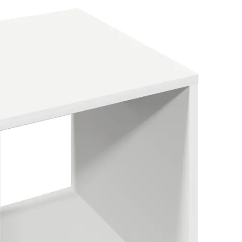 Ormar bijeli 80 x 40 x 110 cm od konstruiranog drva - Bijela 1 1 Cijena
