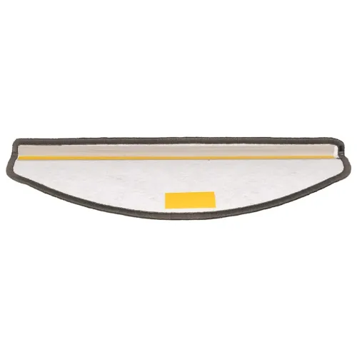 Prostirke za stepenice 15 kom 65x21x4 cm sive poluokrugle velike - Siva 65 x 21 x 4 cm Cijena