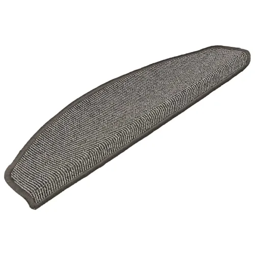 Prostirke za stepenice 15 kom 65x21x4 cm sive poluokrugle velike - Siva 65 x 21 x 4 cm Cijena