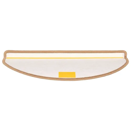 Prostirke za stepenice 15 kom 65x21x4 cm svijetlosmeđe poluokrugle velike - Svjetlosmeđa 65 x 21 x 4 cm Cijena