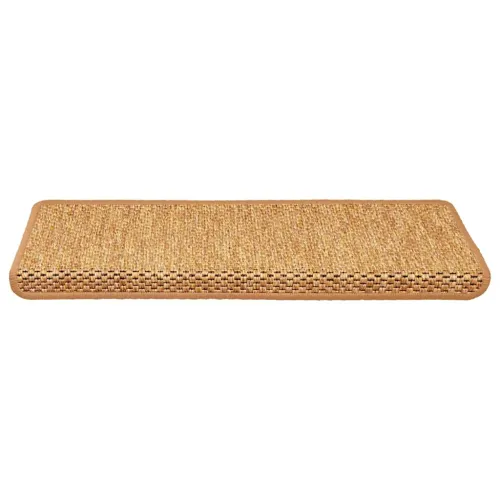 Ljepljivi tepisi za stepenice 15 kom 65x21x4 cm sisal - Sisal 15 Cijena