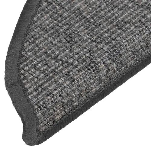 Prostirke za stepenice 15 kom 56x17x3 cm bež i sive poluokrugle - bež i siva 56 x 17 x 3 cm Cijena
