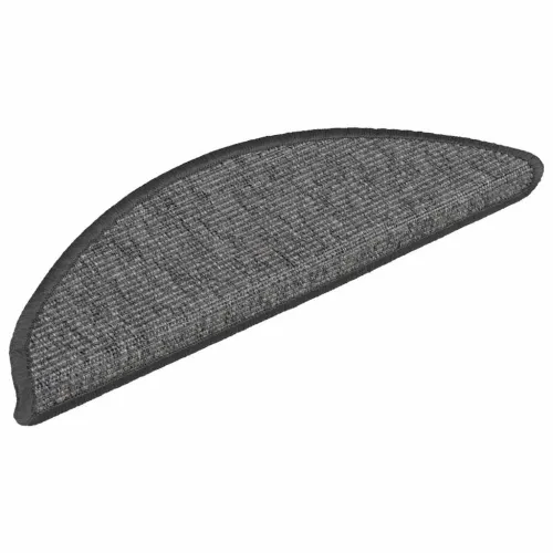 Prostirke za stepenice 15 kom 56x17x3 cm bež i sive poluokrugle - bež i siva 56 x 17 x 3 cm Cijena