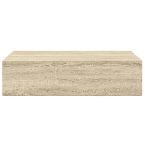 Zidna polica s ladicom boja hrasta 40 x 23,5 x 10 cm MDF - Boja hrasta 40 x 23.5 x 10 cm 1 Cijena