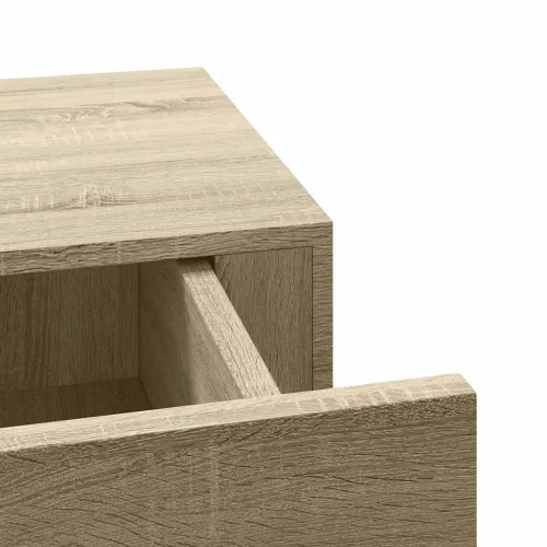 Zidna polica s ladicom boja hrasta 40 x 23,5 x 10 cm MDF - Boja hrasta 40 x 23.5 x 10 cm 1 Cijena