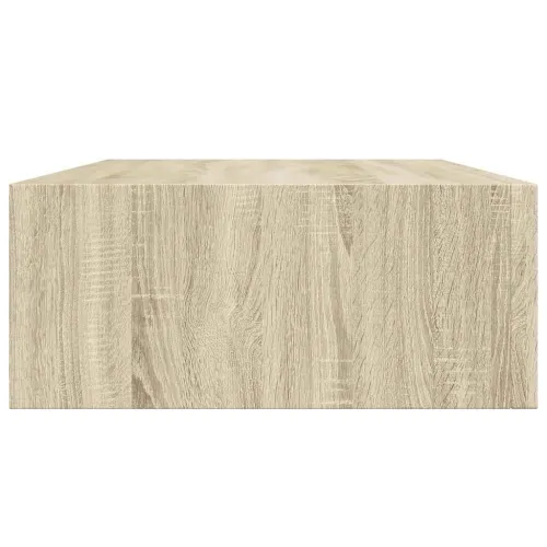 Zidne police s ladicom 2 kom boja hrasta 40 x 23,5 x 10 cm MDF - Boja hrasta 40 x 23.5 x 10 cm 2 Cijena