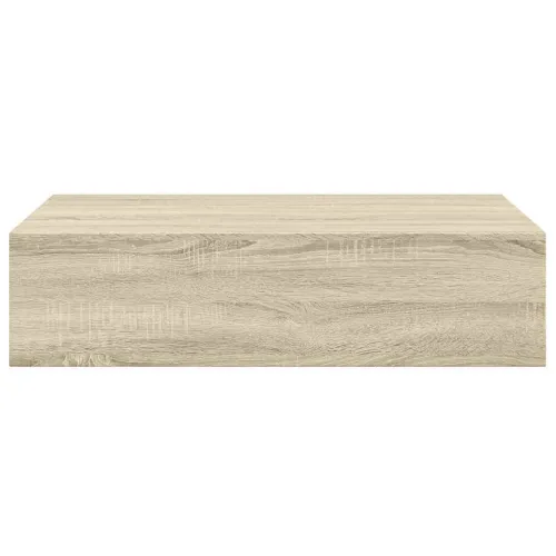 Zidne police s ladicom 2 kom boja hrasta 40 x 23,5 x 10 cm MDF - Boja hrasta 40 x 23.5 x 10 cm 2 Cijena
