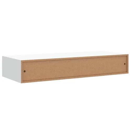 Zidne police s ladicom 2 kom bijele 60 x 23,5 x 10 cm MDF - Bijela 60 x 23.5 x 10 cm 2 Cijena