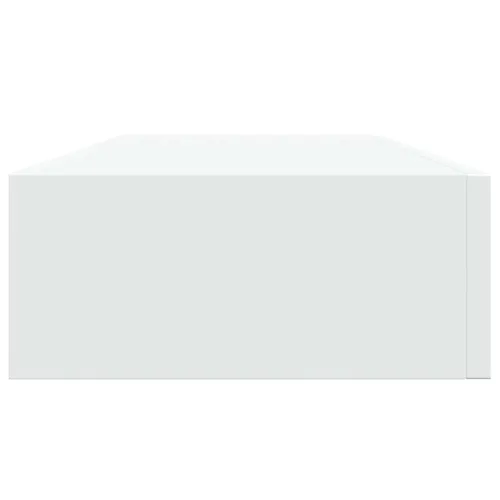 Zidne police s ladicom 2 kom bijele 60 x 23,5 x 10 cm MDF - Bijela 60 x 23.5 x 10 cm 2 Cijena