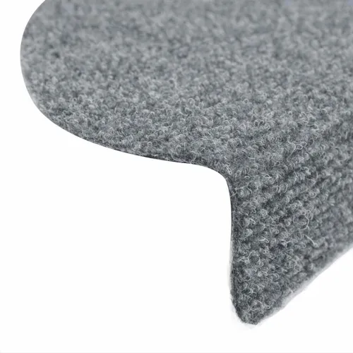 Prostirke za stepenice, samoljepljive, 10 kom, 56x17x3 cm, svijetlo sive, poluokrugle - Svjetlosiva 56 x 17 x 3 cm 10 Cijena