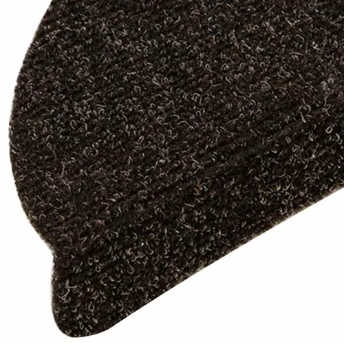 Prostirke za stepenice, samoljepljive, 5 kom, 56x17x3 cm, tamnosmeđe, poluokrugle - Tamno smeđa 56 x 17 x 3 cm 5 Cijena