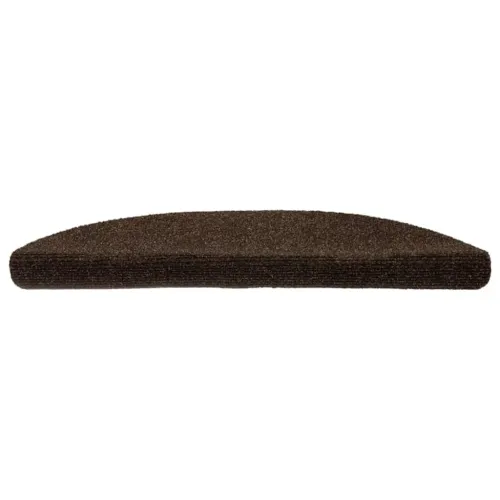 Prostirke za stepenice, samoljepljive, 5 kom, 56x17x3 cm, smeđe, poluokrugle - Smeđa 56 x 17 x 3 cm 5 Cijena
