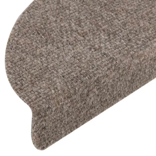 Prostirke za stepenice, samoljepljive, 10 kom, 56x17x3 cm, bež, poluokrugle - Bež 56 x 17 x 3 cm 10 Cijena