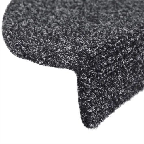 Prostirke za stepenice, samoljepljive, 5 kom, 65x21x4 cm, tamno sive, poluokrugle, velike - Tamno siva 65 x 21 x 4 cm 5 Cijena