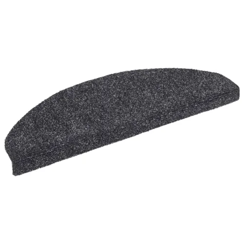 Prostirke za stepenice, samoljepljive, 10 kom., 65x21x4 cm, tamno sive, poluokrugle, velike - Tamno siva 65 x 21 x 4 cm 10 Cijena