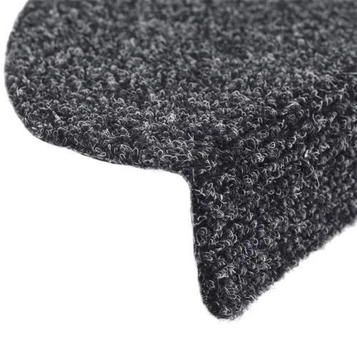 Prostirke za stepenice, samoljepljive, 10 kom., 65x21x4 cm, tamno sive, poluokrugle, velike - Tamno siva 65 x 21 x 4 cm 10 Cijena