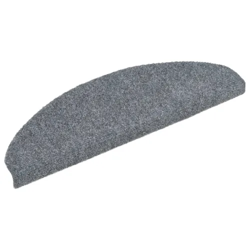 Prostirke za stepenice, samoljepljive, 5 kom, 65x21x4 cm, svijetlo sive, poluokrugle, velike - Svjetlosiva 65 x 21 x 4 cm 5 Cijena