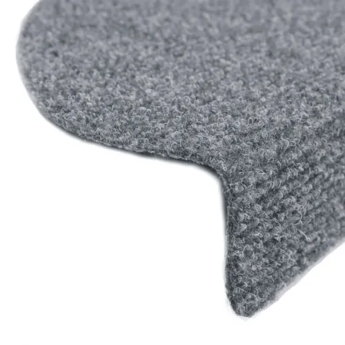 Prostirke za stepenice, samoljepljive, 10 kom, 65x21x4 cm, svijetlo sive, poluokrugle, velike - Svjetlosiva 65 x 21 x 4 cm 10 Cijena