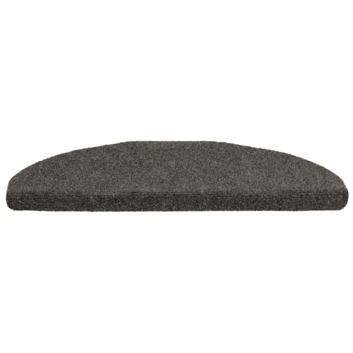 Prostirke za stepenice, samoljepljive, 5 kom. 65x21x4 cm, antracit, poluokrugle, velike - Antracit 65 x 21 x 4 cm 5 Cijena