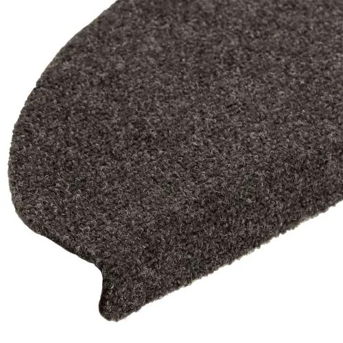 Prostirke za stepenice, samoljepljive, 5 kom. 65x21x4 cm, antracit, poluokrugle, velike - Antracit 65 x 21 x 4 cm 5 Cijena