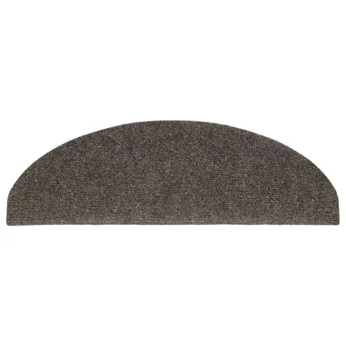 Prostirke za stepenice, samoljepljive, 5 kom. 65x21x4 cm, antracit, poluokrugle, velike - Antracit 65 x 21 x 4 cm 5 Cijena