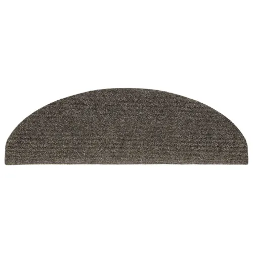 Prostirke za stepenice, samoljepljive, 10 kom. 65x21x4 cm, antracit, poluokrugle, velike - Antracit 65 x 21 x 4 cm 10 Cijena