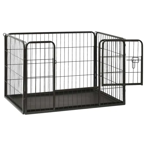 Ogradica za štence od čelika 91,5 x 59 x 61 cm - 91,5 x 59 x 61 cm Cijena