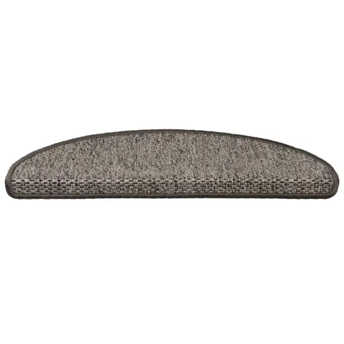 Ljepljivi tepisi za stepenice 15 kom 65x21x4 cm sivi/bež - Siva i bež 65 x 21 x 4 cm 15 Cijena