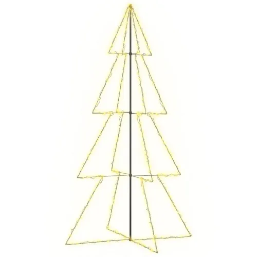 Stožasto božićno drvce 360 LED unutarnje i vanjsko 143 x 250 cm - Topla bijela 250 x 143 cm Cijena