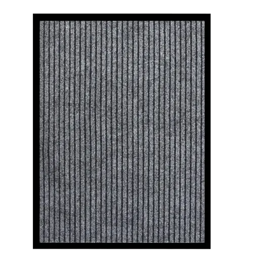 Otirač prugasti sivi 60 x 80 cm - Siva 60 x 80 cm 1 Cijena