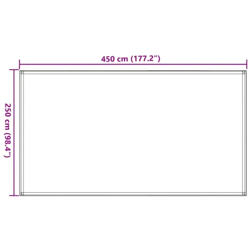 Tepih za šator 250 x 450 cm smeđe-sivi - Sivo-smeđa 250 x 450 cm 1 Cijena