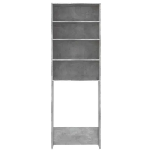 Ormarić za perilicu rublja siva boja betona 64 x 24 x 190 cm - Beton siva Cijena