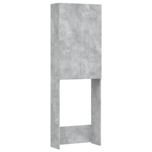 Ormarić za perilicu rublja siva boja betona 64 x 25,5 x 190 cm - Beton siva 1 Beton siva Cijena