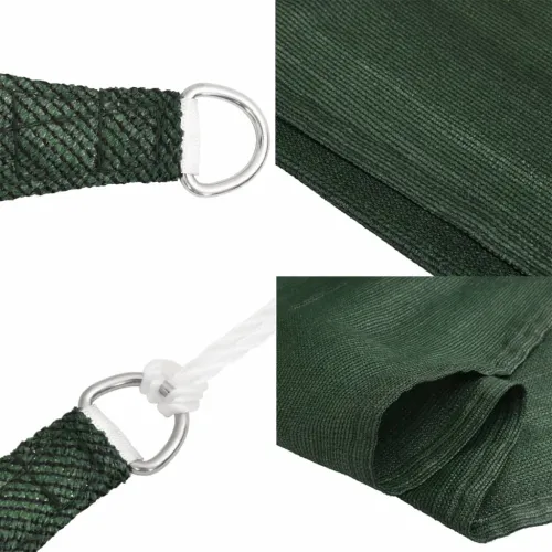 Jedro za zaštitu od sunca 160 g/m² tamnozeleno 2 x 4,5 m HDPE - Tamnozelena 2 x 4.5 m 1 Cijena