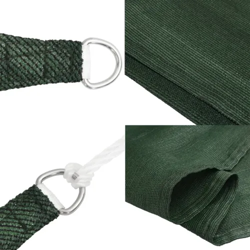 Jedro za zaštitu od sunca 160 g/m² tamnozeleno 2 x 5 m HDPE - Tamnozelena 2 x 5 m 1 Cijena