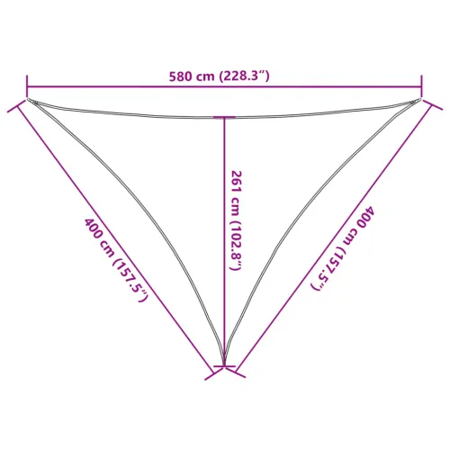Jedro za zaštitu od sunca 160 g/m² tamnozeleno 4x4x5,8 m HDPE - Tamnozelena 4 x 4 x 5.8 m Cijena
