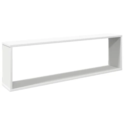Kockaste zidne police 2 kom bijele 100 x 15 x 30 cm drvene - Bijela 100 x 15 x 30 cm 2 Cijena