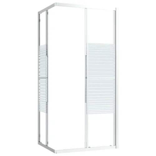 Tuš kabina ESG 90 x 70 x 180 cm - srebrna i bijela 90 x 70 x 180 cm Transparentan Cijena