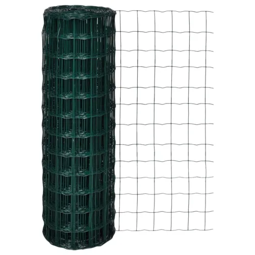 Euro ograda čelična 10 x 1,2 m zelena - Zelena 10 x 1,2 m 100 x 100 mm Cijena